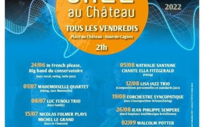 8-juillet-2022 Concert à Cagnes sur Mer JazzAuChateau