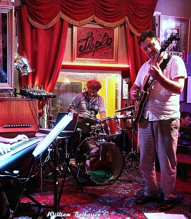 Luc Fenoli Guitariste en concert au Shapko Bar à Nice rue Rossetti